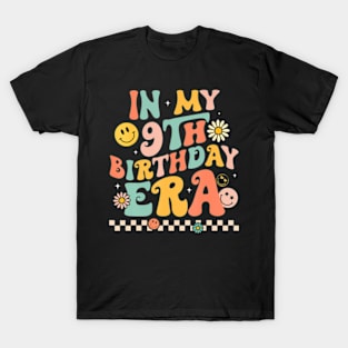 In My 9th Birthday Era Kids years old Birthday Boy Girl T-Shirt